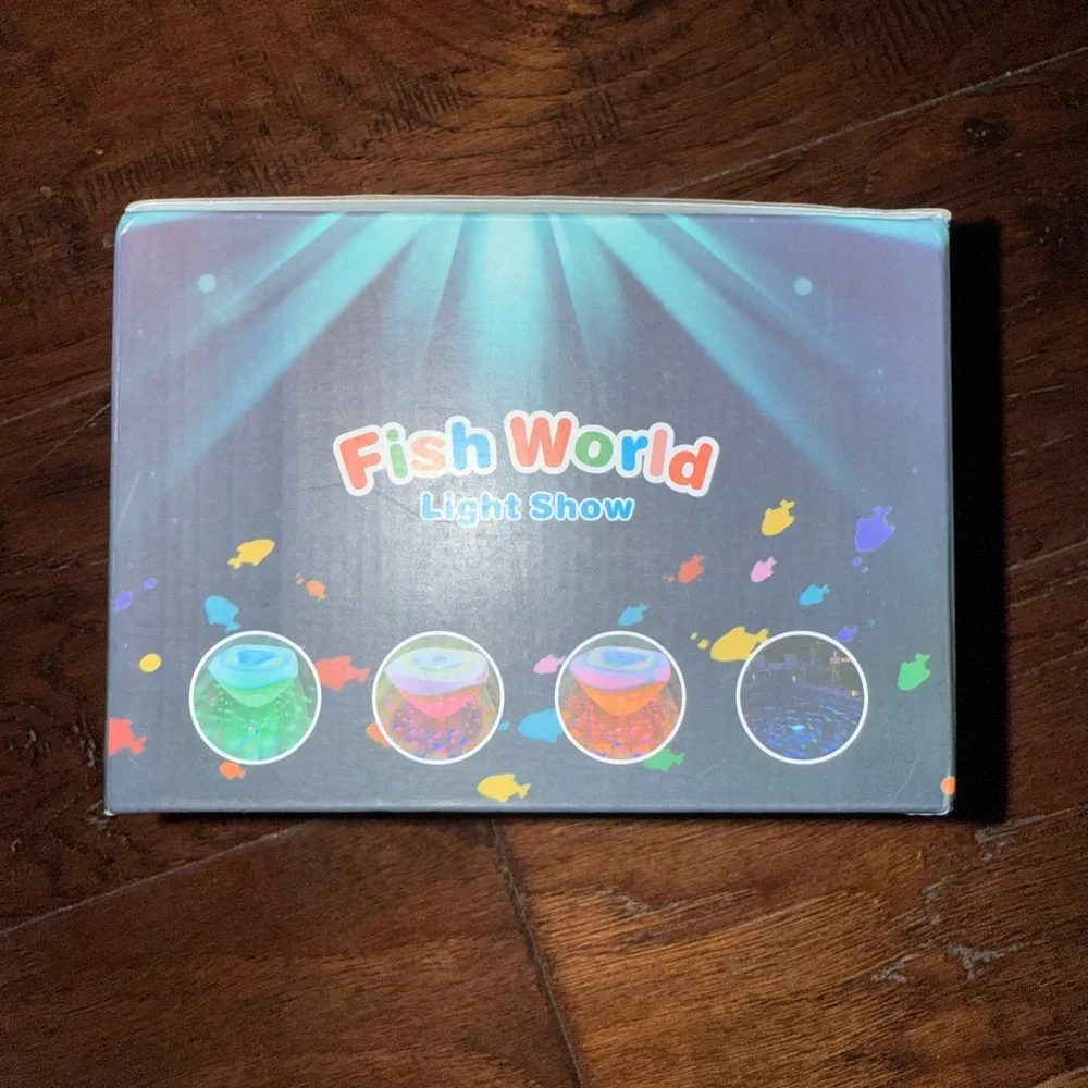 NIB Fish World Water LED Lightshow for Bathtub/ Pool